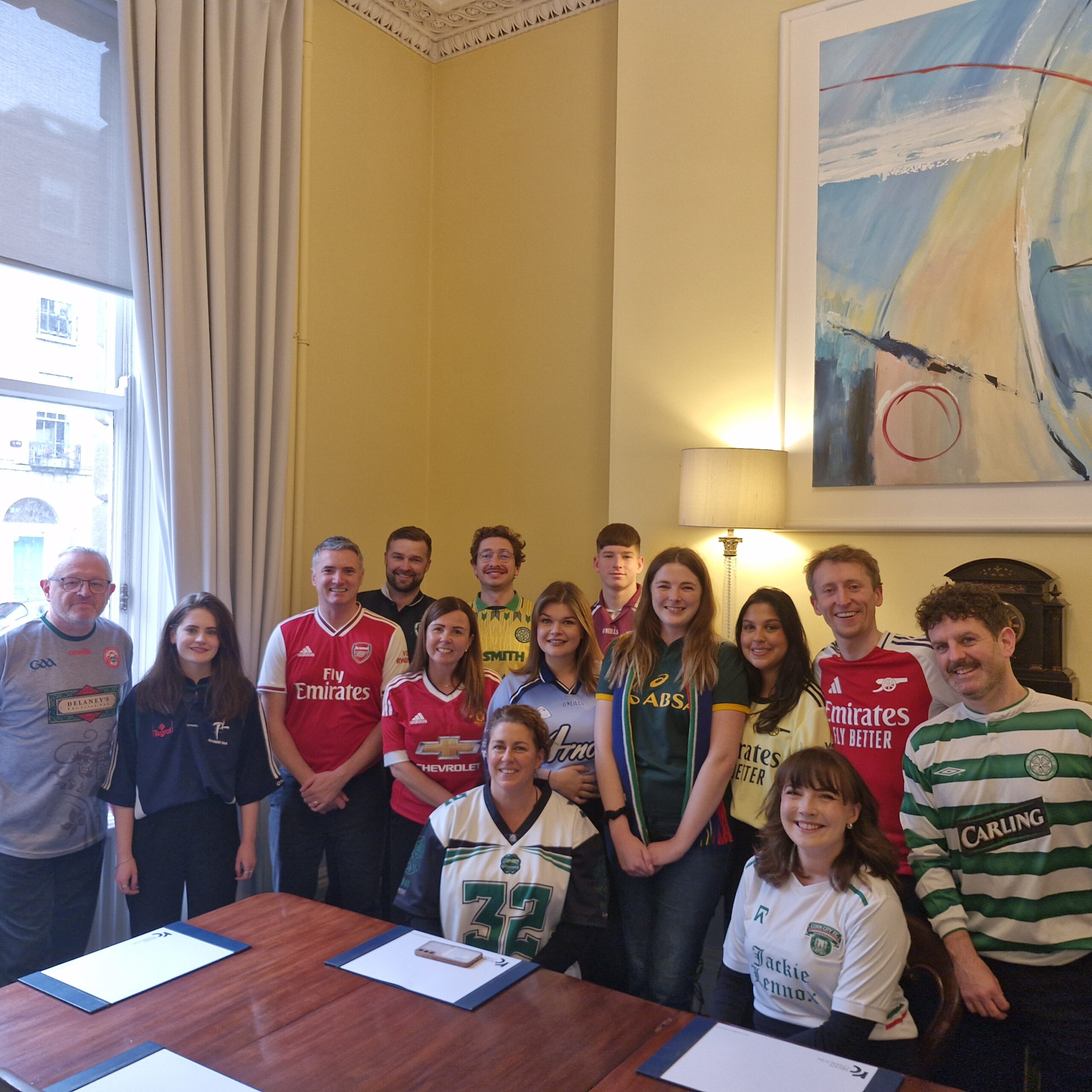 Reddy Charlton LLP Staff Supporting GOAL Jersey Day 2025 Charity Event